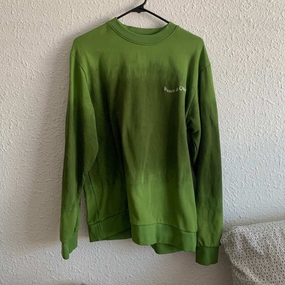 Museum of peace and quiet tie dye sweatshirt